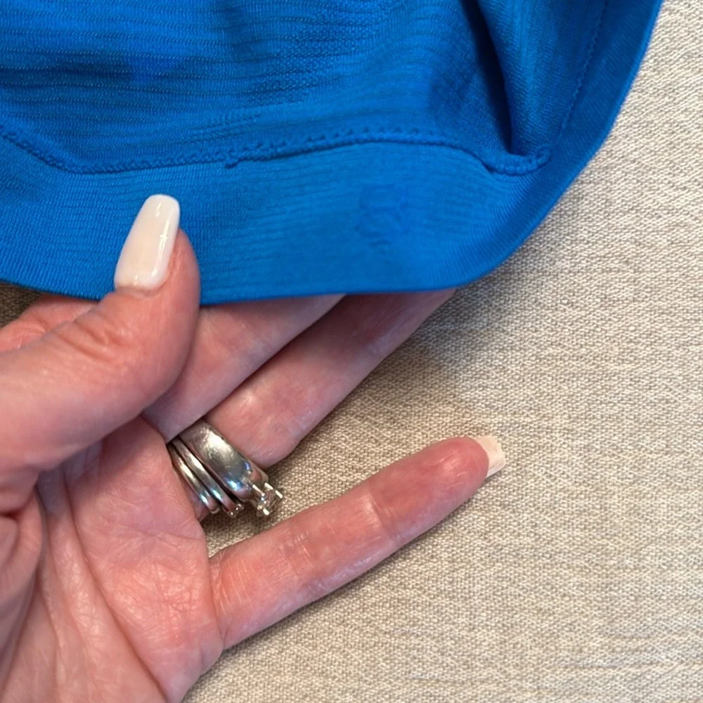 EUC size 8 Blue Swiftly 2.0 Tank Top - Picture 2 of 6
